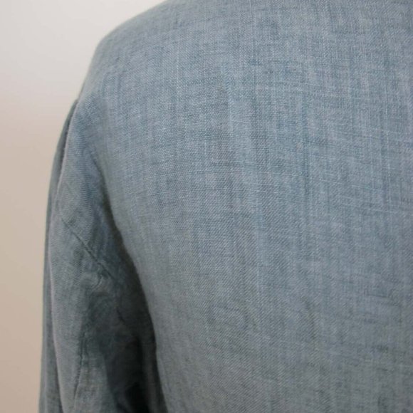 Jen's Pirate Booty Palmetto Romper XS Blue Bohemian Summer Cut Off Shorts - Picture 4 of 7